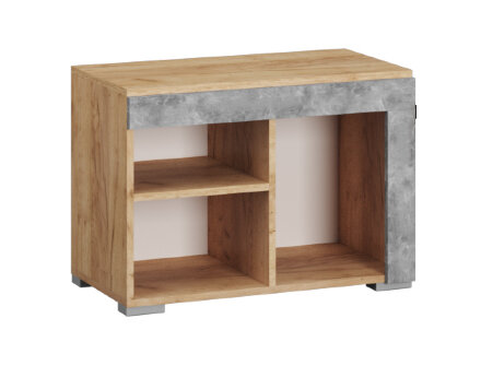 Тумба Галант, крафт золотой + ателье  